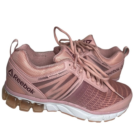 Reebok Woman’s Pink Dashride Running Shoes Size 7 - Picture 2 of 10